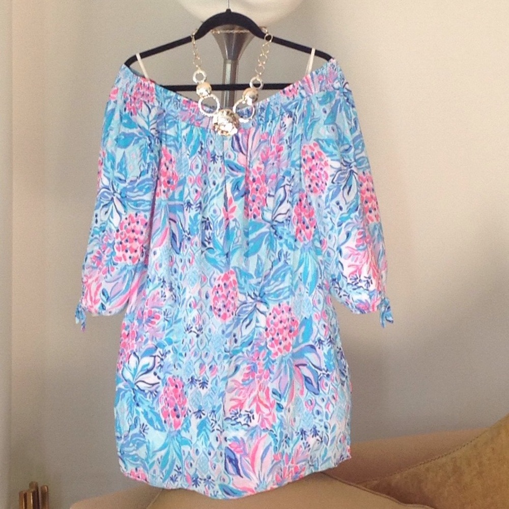 💕💎💕 Lilly Pulitzer - OTS Maryellen Rayon Dress